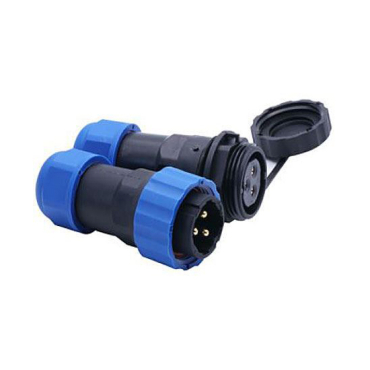 Connector and socket SP/SD20-3P waterproof for cable