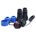 Connector and socket SP/SD20-14P waterproof for cable