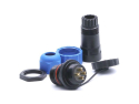 Connector and socket SP/SD20-4P waterproof for cable and panel