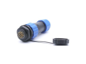 Connector and socket SP/SD20-14P waterproof for cable and panel