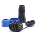 Connector and socket SP/SD20-14P waterproof for cable and panel