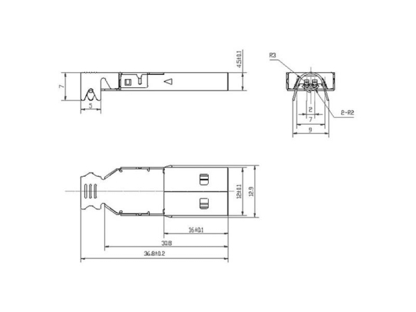 Connector USB-A cabel