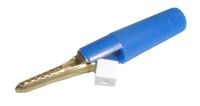 Alligator clip blue