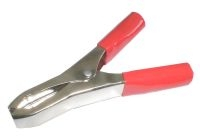 Clamp for car battery  50A red