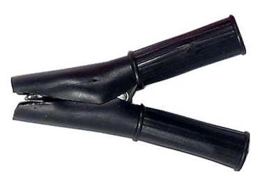 Clamp 50A insulated black 88mm