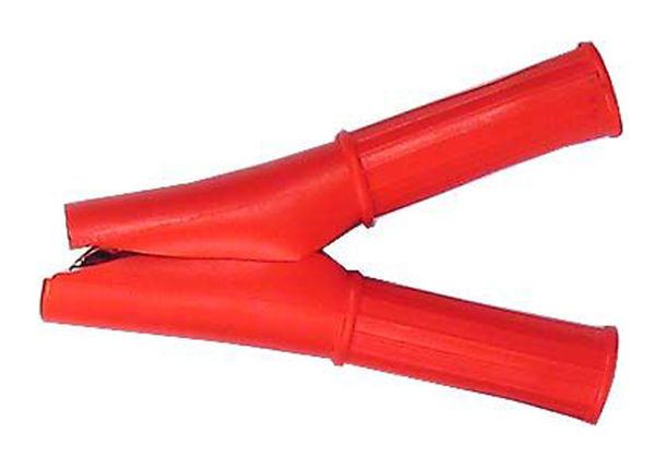 Clamp 50A insulated red 88mm