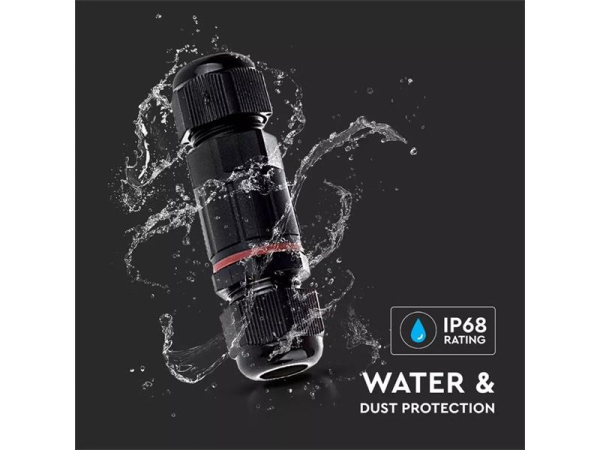 Cable connector V-TAC VT-792 black