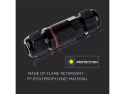Cable connector V-TAC VT-792 black