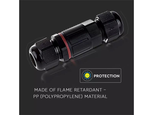 Cable connector V-TAC VT-792 black