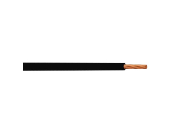 Wire CYA 0.75 black, 100m