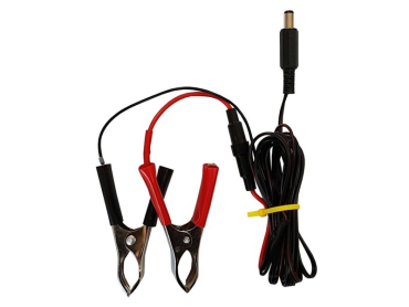 Cable for connecting DERAMAX source repellers to a 12V battery