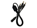 Splitter cable for powering up to 3 DERAMAX source repellers from one source