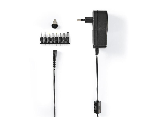 Laptop power adapter NEDIS ACPA109 3V/12V 1,5A 18W universal