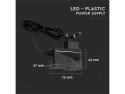 Power adapter 12V 1500mA V-TAC VT-23019