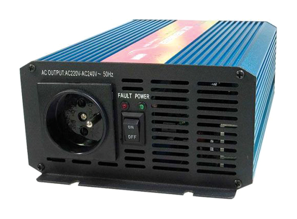 Power inverter CARSPA P600 24V/230V 600W pure sine wave