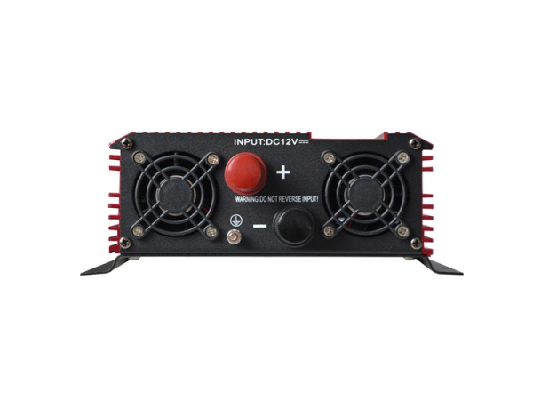 Power inverter GETI GPI 1012 12V/230V 1000W USB
