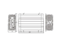 Voltage converter FS2000 12V/230V 2000W pure sine wave D.O. wireless