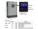 Hybrid voltage converter MPS-5500H, 5.5kW/48V