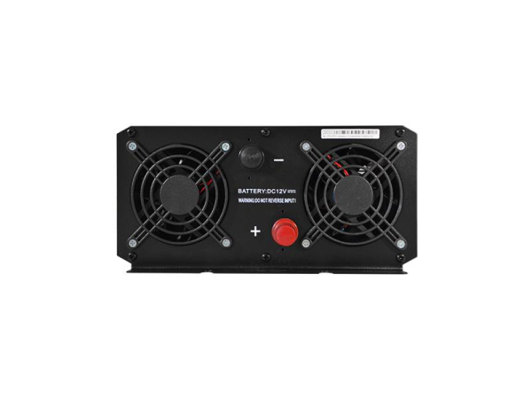 Power inverter GETI GPIU 612S 12V/230V 600W