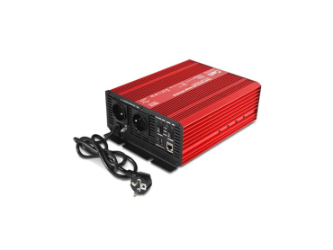 Power inverter GETI GPIU 1012S 12V/230V 1000W
