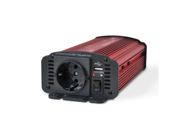 Power inverter GETI GPI 612 12V/230V 600W USB Schuko