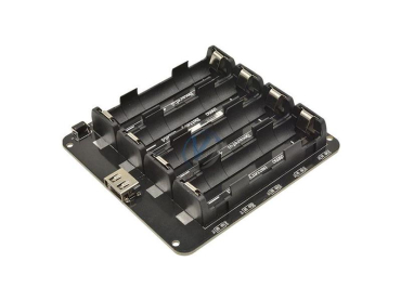 Battery charger-power bank, V8 module for ESP32, ESP8266 for 4x Li-Ion 18650