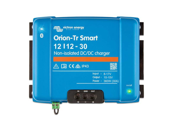 DC-DC charger Victron Energy Orion-Tr Smart 12 / 12-30A (360W) uninsulated