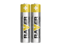Battery AAA (R03) rechargeable 1,2V/400mAh RAVER solar 2pcs