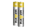 Battery AAA (R03) rechargeable 1,2V/400mAh RAVER solar 2pcs