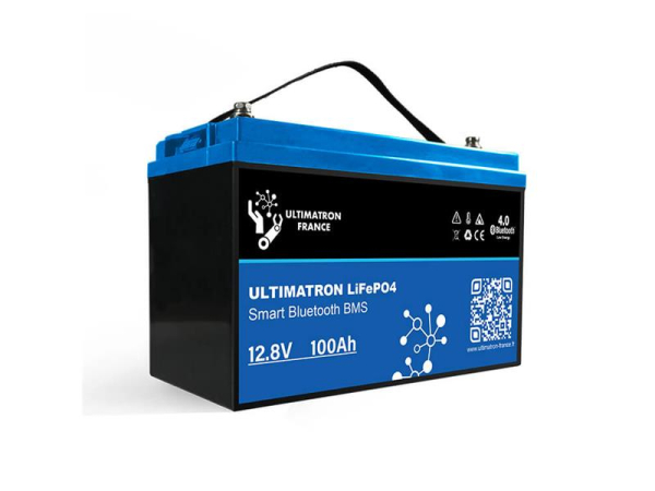 Battery LiFePO4 12,8V 100Ah Ultimatron Smart BMS