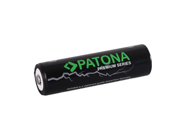 Rechargeable battery 18650 3350mAh Li-Ion 3,7V Premium PATONA PT6516