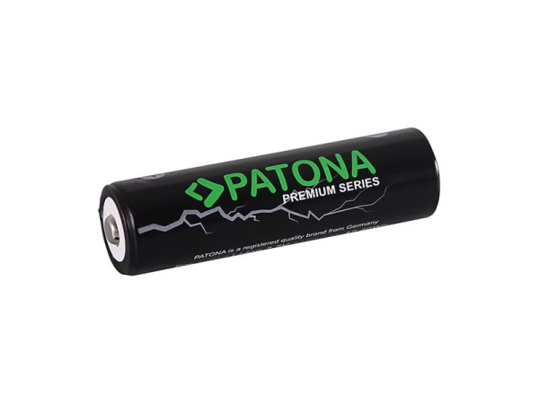 Rechargeable battery 18650 3350mAh Li-Ion 3,7V Premium PATONA PT6516