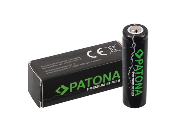Rechargeable battery 14500 800mAh Li-Ion 3,7V Premium PATONA PT6519
