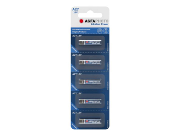 Battery A27 LR27A AGFAPHOTO 5pcs / blister