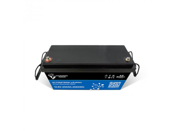Battery LiFePO4 12,8V 200Ah PRO Ultimatron Smart BMS