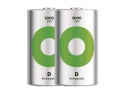 Battery D (R20) rechargeable 1,2V/3000mAh GP Recyko 2pcs