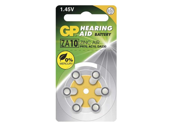 Battery GP ZA10 6pcs / blister