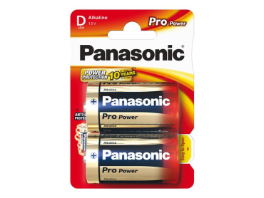 Battery D (R20) alkaline PANASONIC Pro Power 2pcs / blister