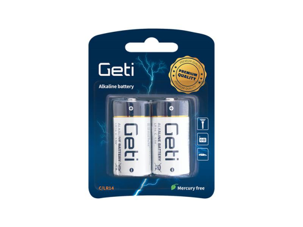Battery C (LR14) alkaline GETI