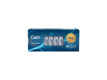 Battery AAA (LR03) alkaline GETI 1,5V 10pcs