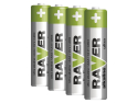 Battery AAA (R03) alkaline RAVER  4pcs