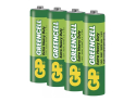 Battery AA (R6) Zn-Cl GP Greencell 4pcs / blister