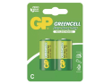 Battery C (R14) Zn-Cl GP Greencell  2pcs/ blister