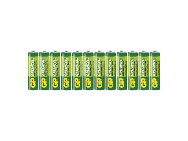 Battery AA (R6) Zn-Cl GP Greencell 12pcs
