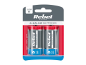 Battery D (R20) alkaline REBEL Alkaline Power 2pcs / blister BAT0064B