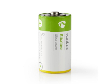 Battery D (LR20) alkaline NEDIS BAAKLR202BL 2pcs / blister