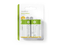 Battery D (LR20) alkaline NEDIS BAAKLR202BL 2pcs / blister