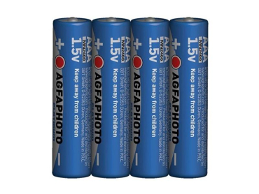 Battery AAA (LR03) alkaline AGFAPHOTO Power 4 pcs / shrink