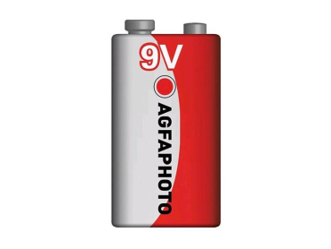 Battery 6F22 (9V) Zn AGFAPHOTO 1pc / shrink