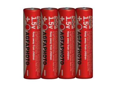 Battery AAA (R03) Zn AGFAPHOTO 4pcs / shrink